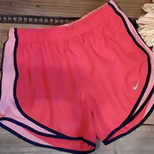 Like New Nike Orange navy running short  4/16$